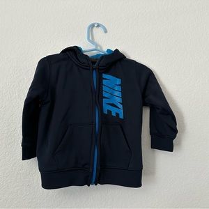 Nike Zip Up Hoodie - 18m